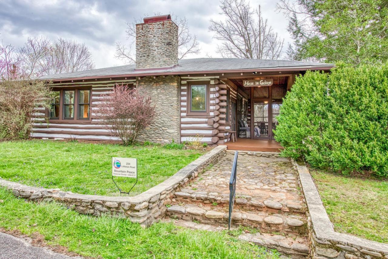Villa Mountain Peace Lake Junaluska Esterno foto